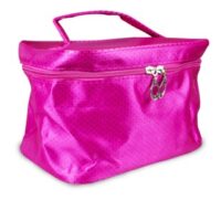 Portfard fuchsia cu buline