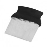 Pamatuf de frizerie cu maner negru