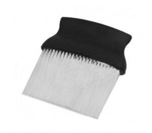 Pamatuf de frizerie cu maner negru