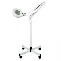Lupa cosmetica si lampa led cu roti